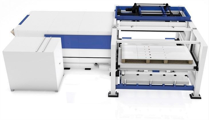 QY Loading And Unloading System For CNC Fiber Metal Laser Cutting Machine For Sheet Metal