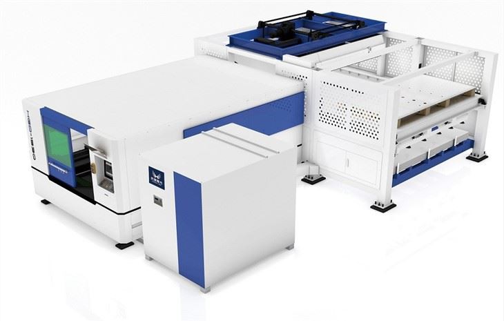 QY Loading And Unloading System For CNC Fiber Metal Laser Cutting Machine For Sheet Metal