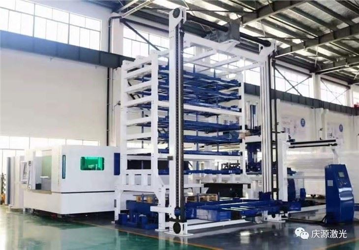 QY Loading And Unloading System For CNC Fiber Metal Laser Cutting Machine For Sheet Metal