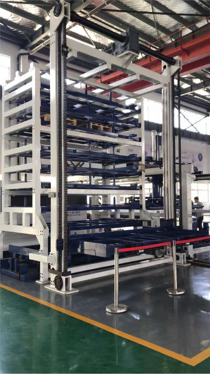 QY Loading And Unloading System For CNC Fiber Metal Laser Cutting Machine For Sheet Metal